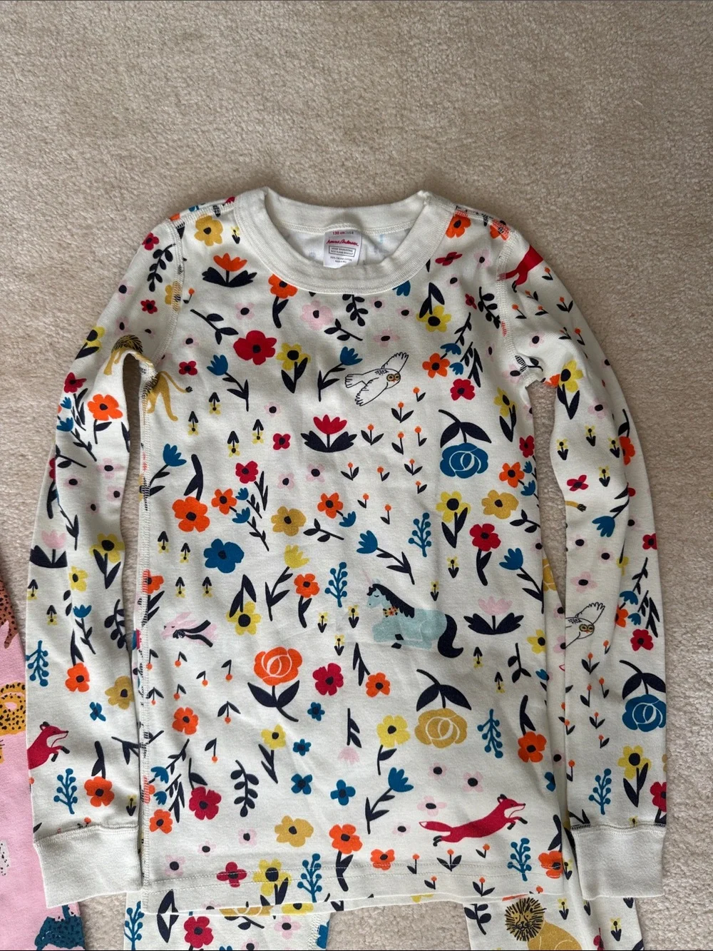 Pair of Hanna Andersson Girls Pajamas